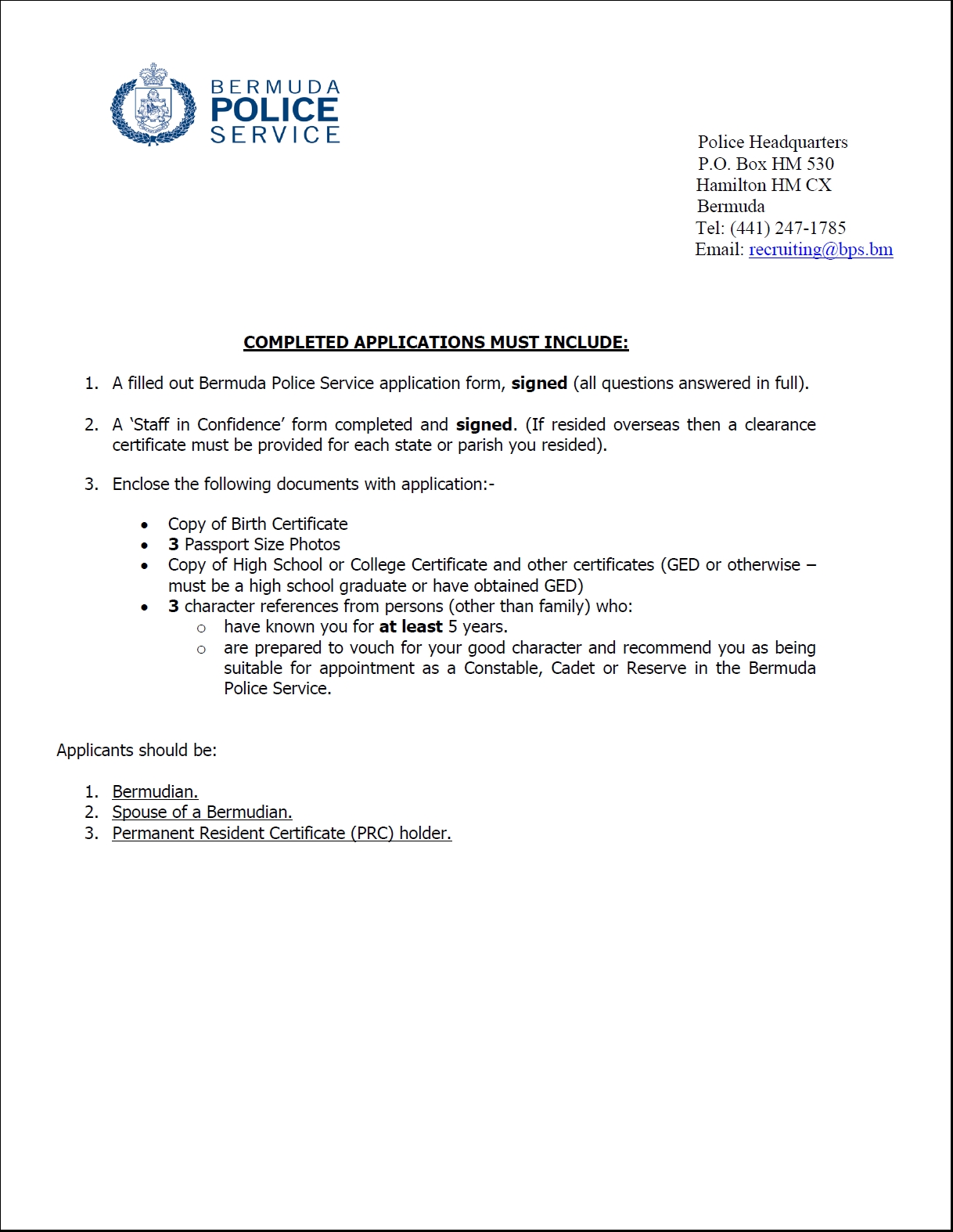 serving certificate format